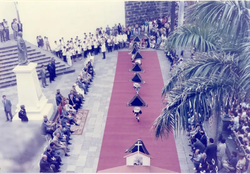 Visita de SS.MM. los Reyes de España a La Palma